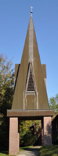 Turm der Friedenskirche in Rinkerode