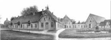 Zeichnung von Haus Heidhorn um 1800