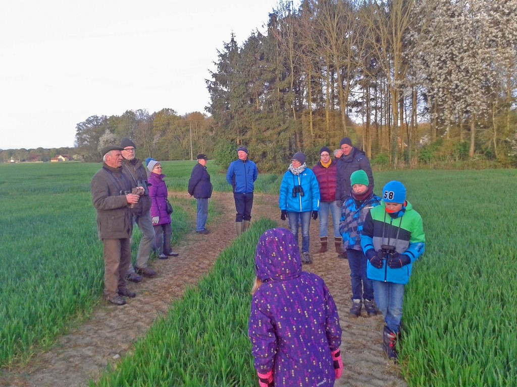 Bild vom Rundgang in der Bauerschaft Eickenbeck