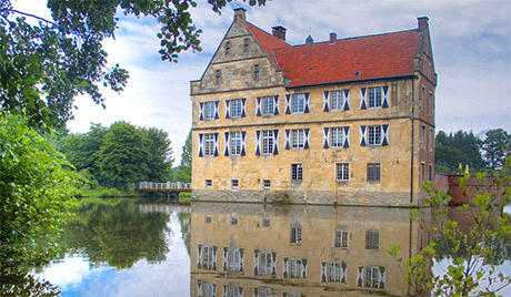 Radtour zur Burg Hülshoff