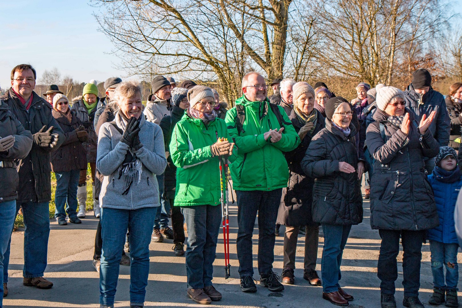 Bild  der Winterwanderung in Albersloh