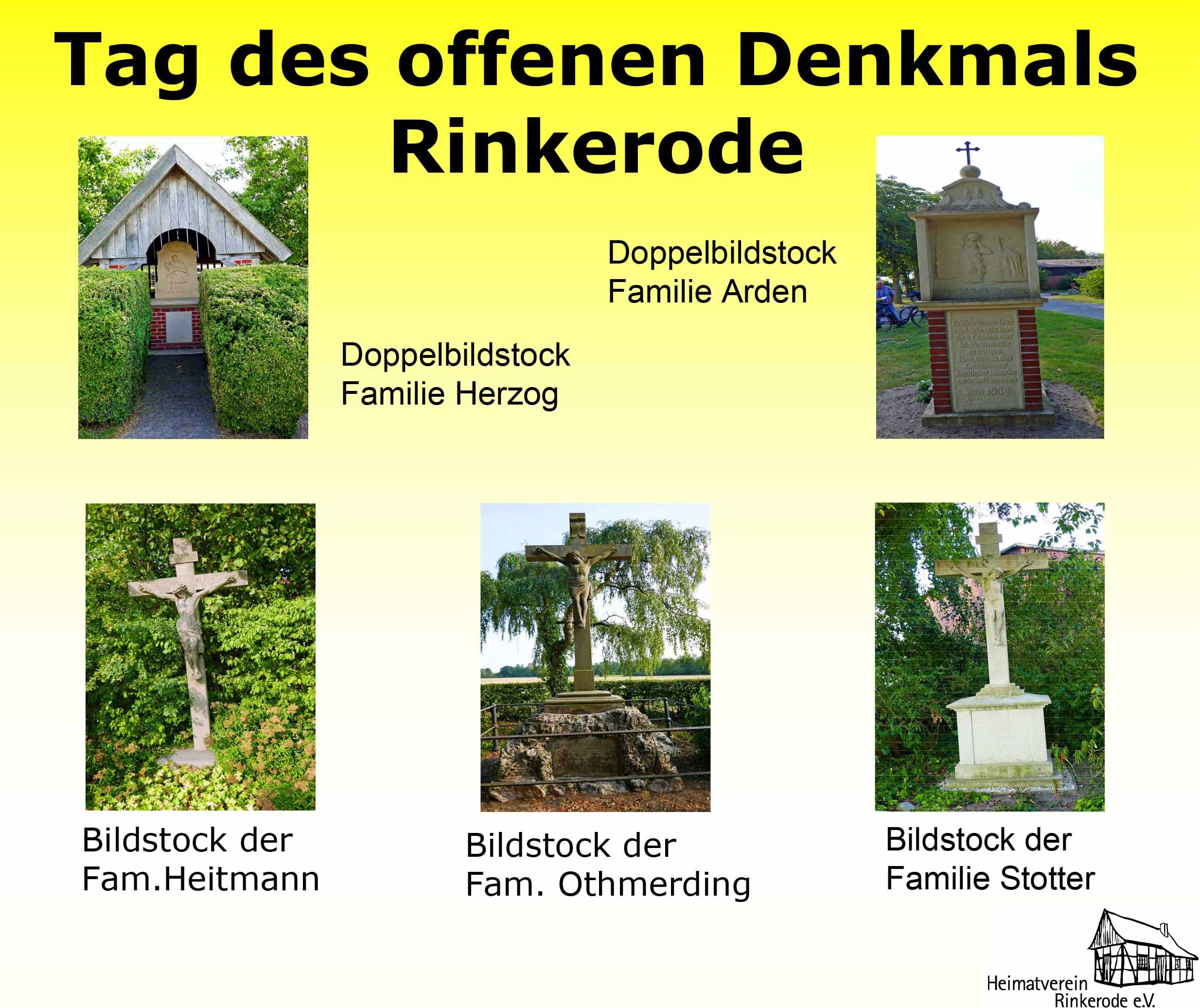 Bild  des Plakates zum Denkmaltag des Heimatvereins Rinkerode