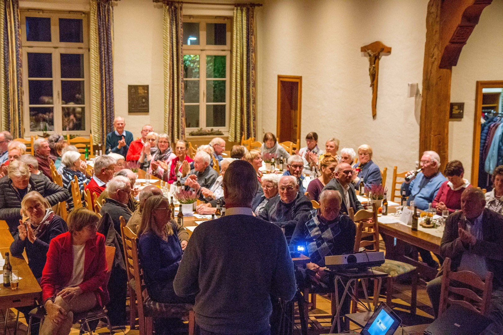 Bild  der Mitgliederversammlung des Heimatvereins Rinkerode.