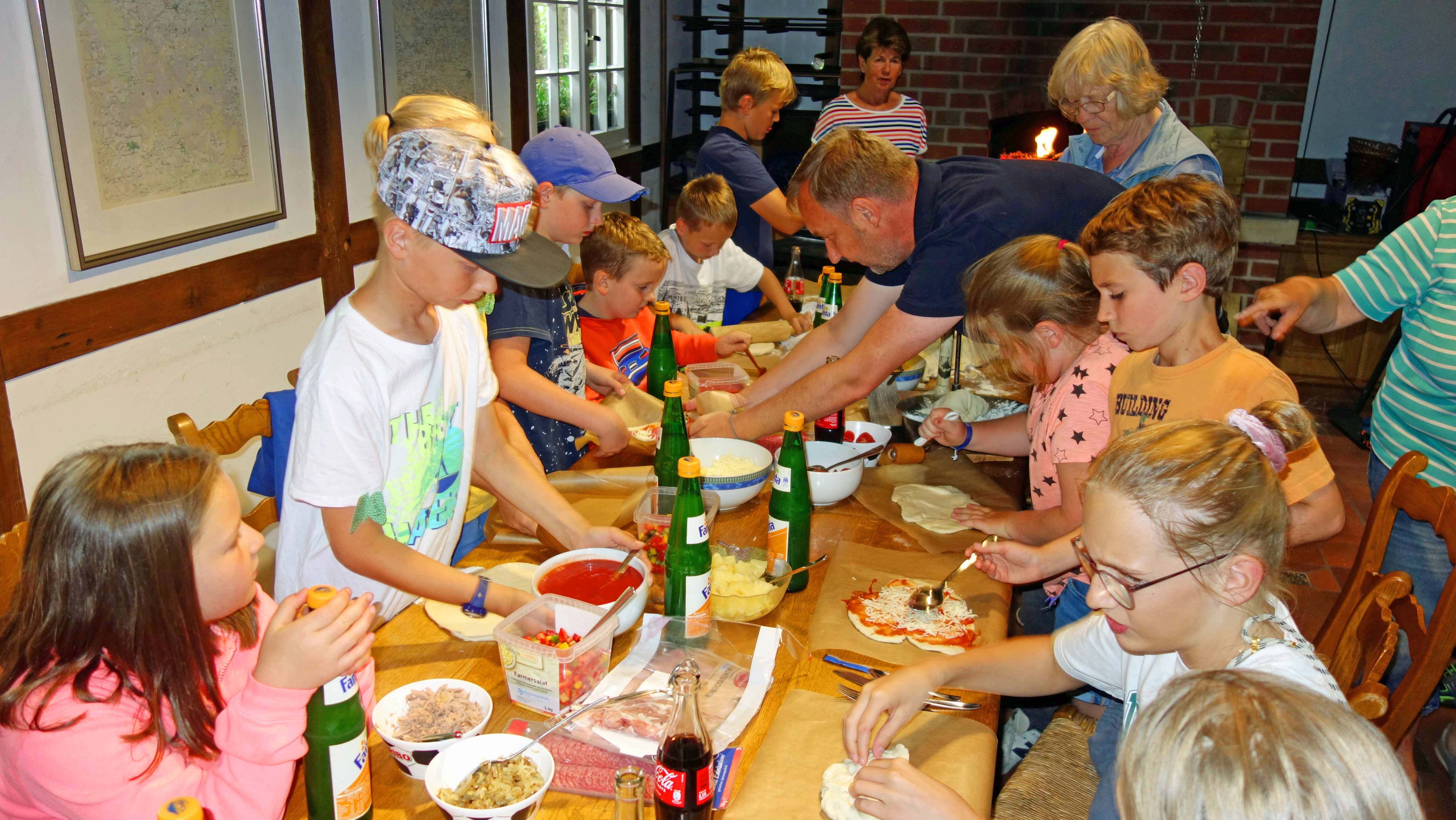 Bild  Vom Ferienprogramm des Heimatvereins Rinkerode 2022