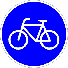 Schild: Gebot für Radfahrer