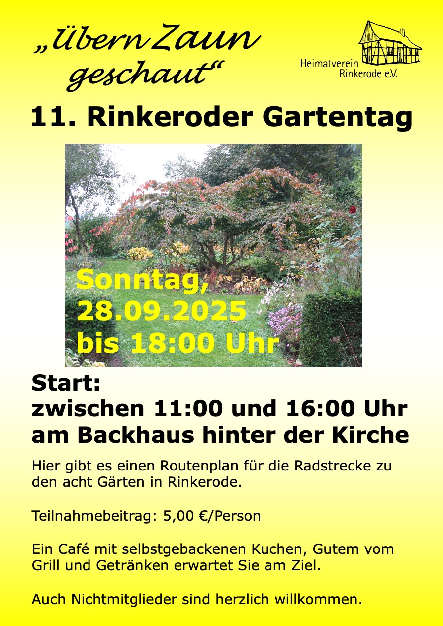 Gartentag 2025
